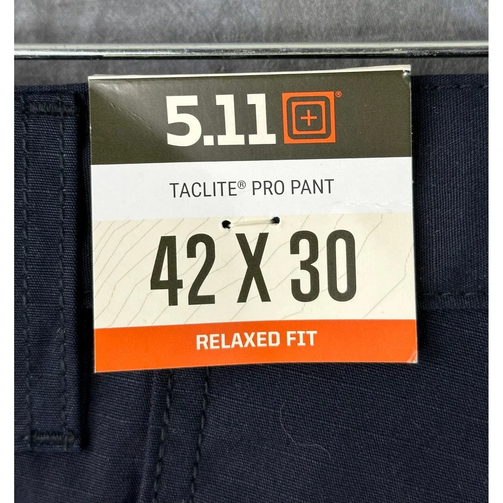 5.11 Tactical Men's Black Taclite Pro Pants sz 42 x 30 (15607) New - Picture 3 of 5